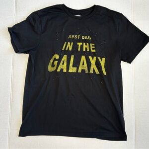 Star Wars Best Dad in the Galaxy Father’s Day T-Shirt LARGE